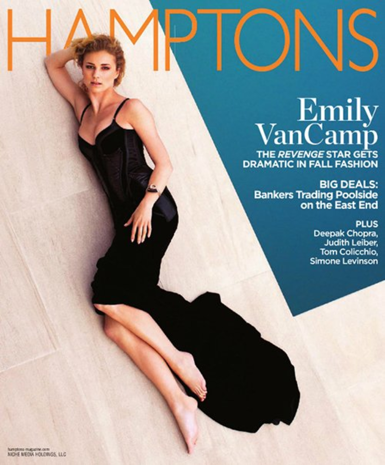 Emily VanCamp Photo shoot for Hamptons Magazine Cover